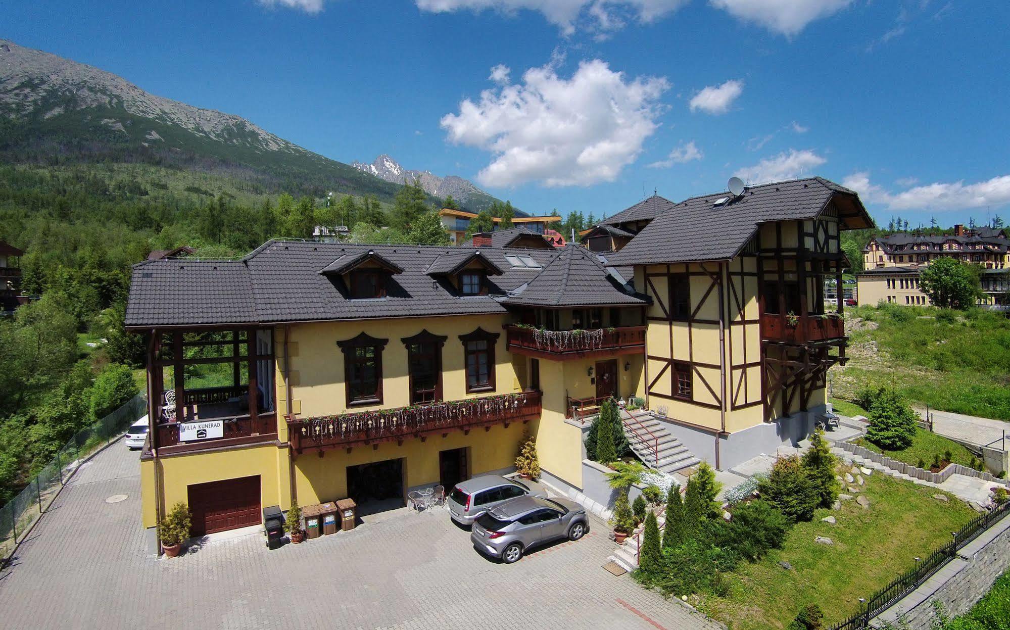 Pension Villa Kunerad Vysoke Tatry Bagian luar foto
