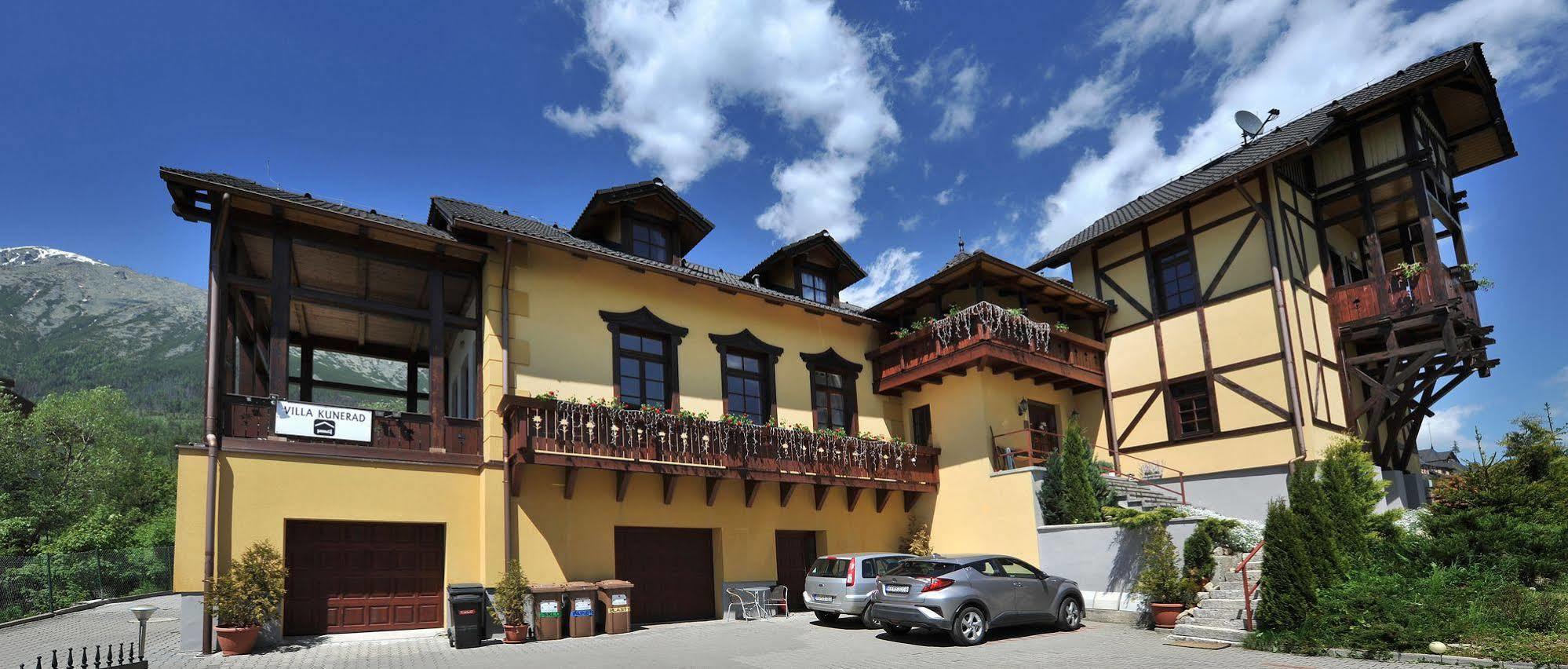 Pension Villa Kunerad Vysoke Tatry Bagian luar foto