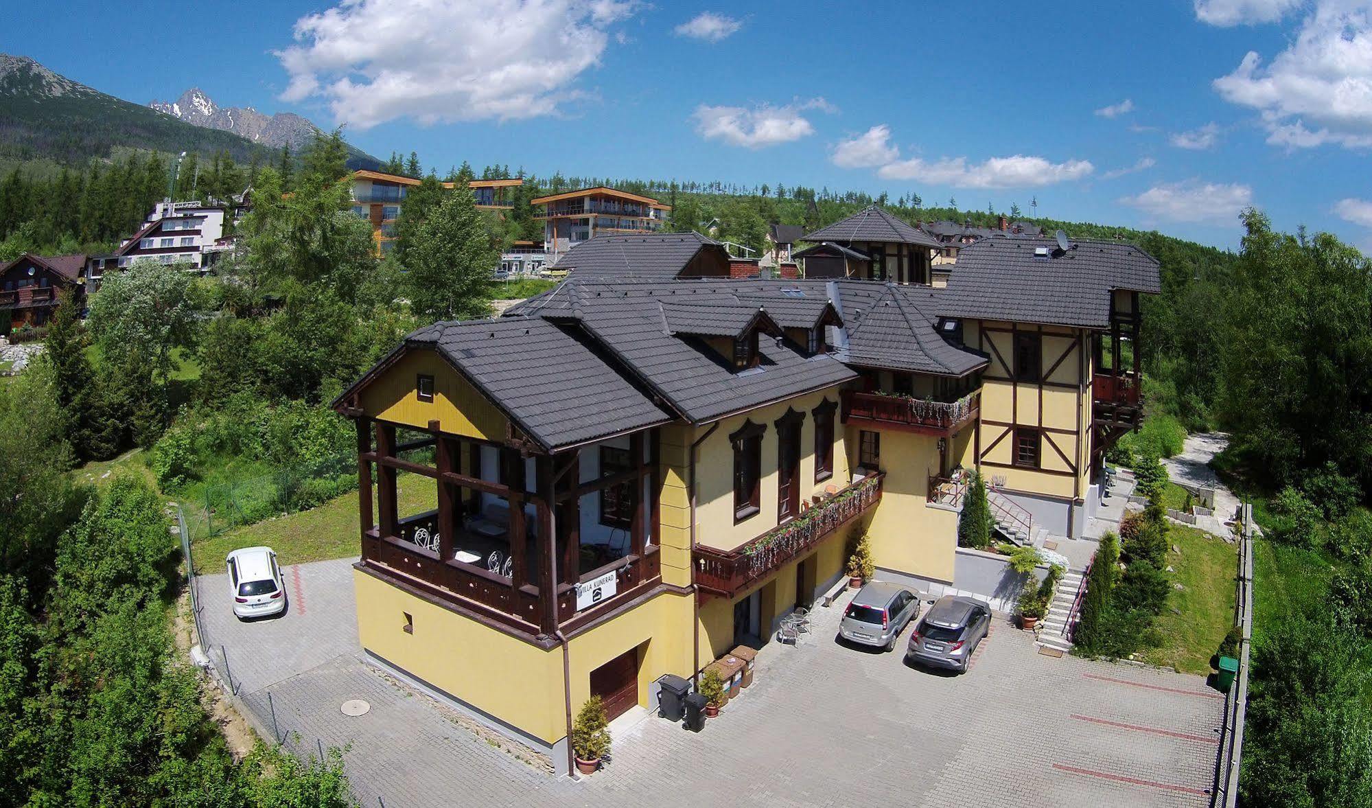 Pension Villa Kunerad Vysoke Tatry Bagian luar foto