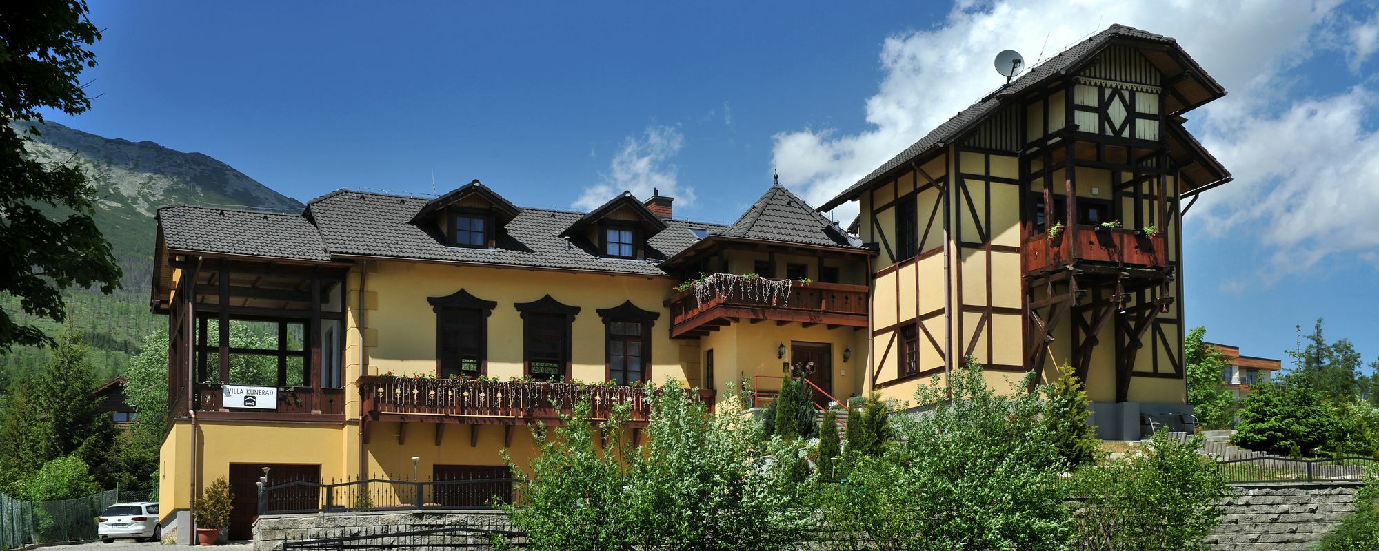 Pension Villa Kunerad Vysoke Tatry Bagian luar foto